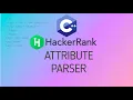 Attribute Parser Hackerrank C Solutions