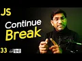 Break Continue Statement Tutorial in JavaScript in - Class
