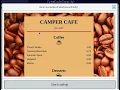 FreeCodeCamp Responsive Web Design Cafe Menu 58 59 60