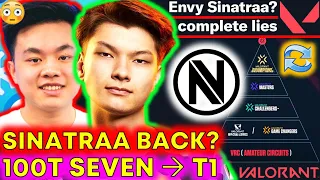 Sinatraa to Envy?! Doma Leaves Fnatic, 100T Seven to T1? ???? VALORANT Roster News