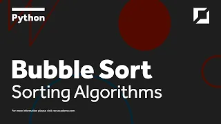 Bubble Sort - Basic explanation build and test performance