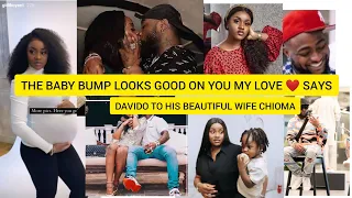 e choke as chioma davido flaunt her baby bump like no mans business congratulations chivido