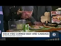 Wisconsin Beef Council Sous Vide Corned Beef and Cabbage