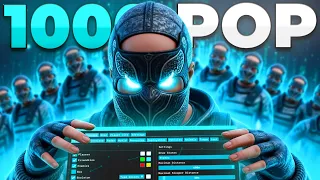 I CHEATED on a 1 000 POP SERVER using RUST CHEATS