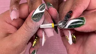 Acrylic Nails Fill Step by Step | Halloween nails | Nails for Beginners | Natali Carmona