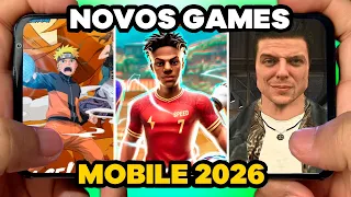 SAIU NOVOS JOGOS MARAVILHOSOS PARA ANDROID 2026