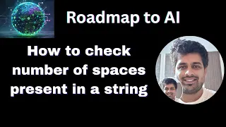 How to check number of spaces present in a string