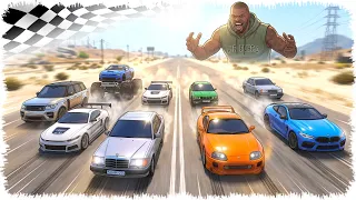 Джонни ЛЕГЕНДА КӨЛІКТЕРІН жарыстырды 🏁 (GTA V)