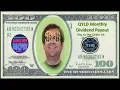 Monthly QYLD Dividend Update - Time to Double at 12 vs QQQX at 8