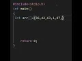 find the size of array