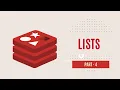 Redis Lists - Redis CLI Course 04