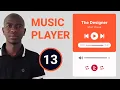 Awesome MUSIC PLAYER JavaScript Figma CSS HTML South Africa