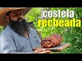 costela recheada assada no tambor