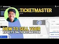How To Sell Your Tickets On Ticketmaster QUICK Guide