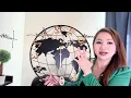 Aesthetic - World Map Clock