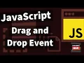 Drag Drop Event - HTML5 and JavaScript
