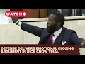 Defense closing argument in Rick Chow murder trial Full
