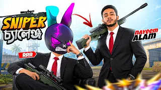 5 বছর পর প্রথমবারের মত NAYEEM ALAM খেললো SNIPER দিয়ে 🤯 ONLY SNIPER CHALLENGE  @gamingwithnayeem4847