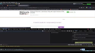 Resolution Lab Reflected XSS into a JavaScript string with angle brackets HTML encoded