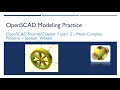 OpenSCAD 025 - Tutorial Chapter7 Part2