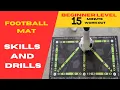 Download Lagu Improve Your Skills with This Beginner Football  ( Soccer )Mat Workout! MP3