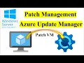 Azure Windows VM Patching Azure Windows VM Patch Automation Using Azure Update Manager