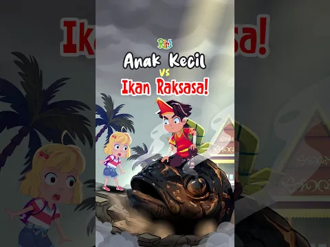 Anak Kecil VS Ikan Raksasa! #ceritarakyat #riau #animasi
