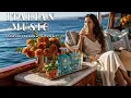 🎶 Italian Vibes \u0026 Mediterranean Music 🎶 2+ Hours Scenic Amalfi Coast \u0026 Lake Como Relaxation 4K