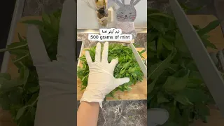   شربت نعنا به سبک من                        دندنها