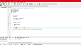 Reverse a string using stack in c static implementation of stack Data Structure LAB