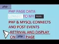 PHP SEARCH DATA FROM MYSQL USING PHP PAGE AND MYSQLi