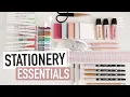 STATIONERY ESSENTIALS for note-taking journaling back-to-school supplies
