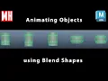 Creating funny animations in Maya 2024 with blend shapes