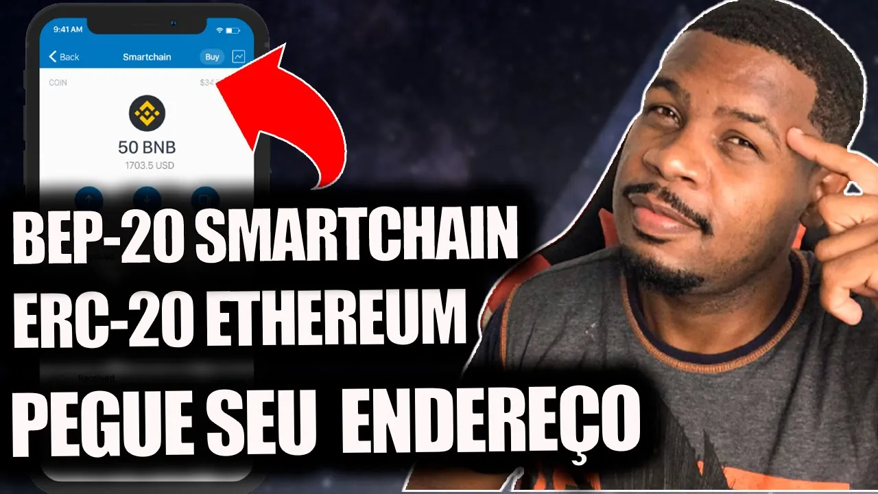 [TUTORIAL] COMO PEGAR SEU ENDEREÇO BEP-20 ( BINANCE SMARTCHAIN ) & ERC-20 (ETHEREUM)  #TRUSTWALLET