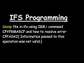 Using CPYFRMARCF to Unzip file in IFS