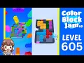 Color Block Jam Level 605 Solution Walkthrough