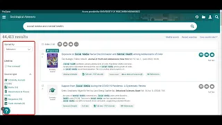 Using Library Databases