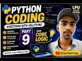 Python Coding Part-9