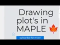 drawing plots in maple