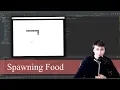 Generating Food Java Snake Part 8