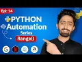 Master Range Method in Python Python Tutorial for Beginners 2025