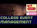 PHP Project College Event Management free download with complete source code PHP mysql project