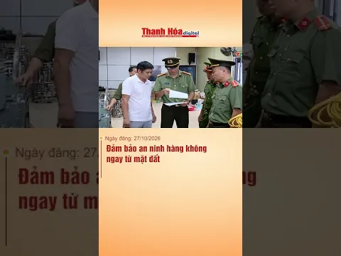 Đảm bảo an ninh hàng không ngay từ mặt đất