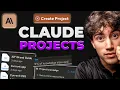 NEW Claude Projects Full Guide Amazing Results
