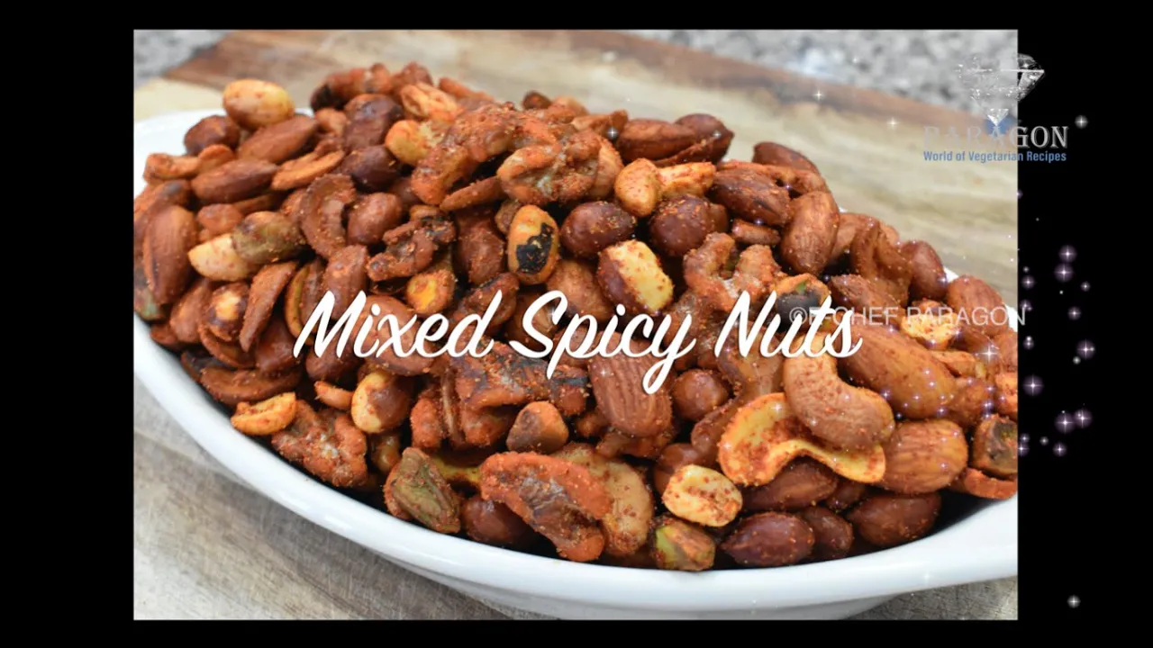 Mixed Spicy Nuts   E-Chef Paragon