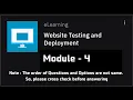 Module-4 Delivering websites to all devices