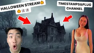 Ricegum livestream 2023-10-31 HALLOWEEN STREAM IRL STREAM W ELLERIE TIMESTMAPS