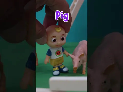 Fun Farm Animal Sounds with JJ! 🐮🐷🐔 #CoComelon #shorts