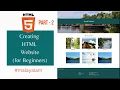 HTML Beginner s project Part-2 Creating simple webpage MALAYALAM just - eesy