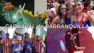 ven conmigo al CARNAVAL DE BARRANQUILLA!! vlog | Catalina Cardona